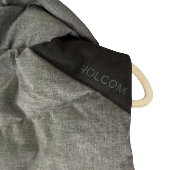 Volcom Women's Gray Puffer Vest W/ Hood Size S Outdoor Gorpcore Casual - Picture 5 of 7